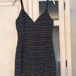 Abercrombie & Fitch Black and White Mini Dress